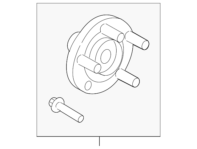BT4Z-1104-A Деталь HUB ASSY, LEFT