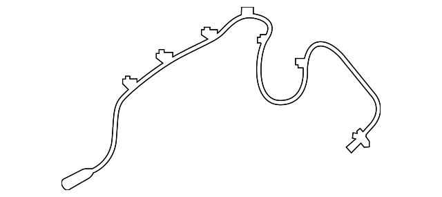 DT4Z-2C204-AB Деталь ABS SENSOR, RIGHT