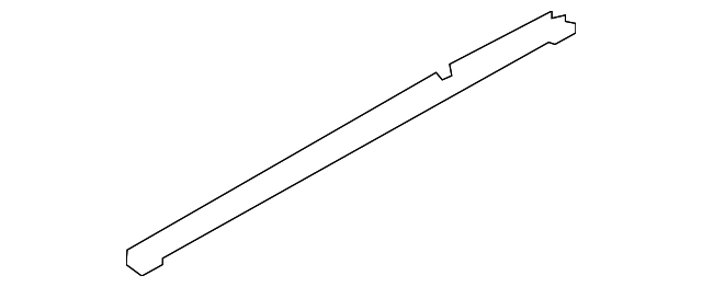 828344GA0A Деталь BELT W'STRIP, RIGHT