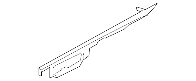 829E84GA0A Деталь HANDLE BEZEL, RIGHT