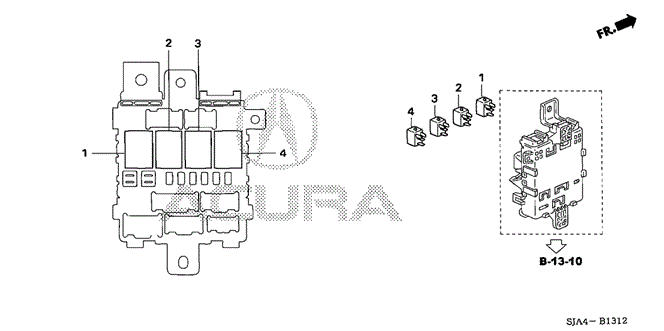 RL CONTROL UNIT (CABIN) (3)