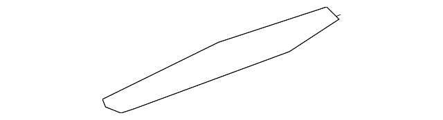 63218-08011 Деталь GLASS SIDE COVER, LEFT
