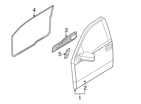 F-150 DOOR & COMPONENTS
