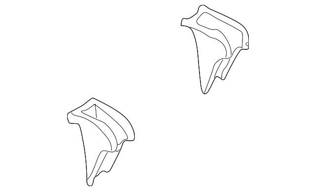 91175009 Деталь SEAT SUPPORT, LEFT