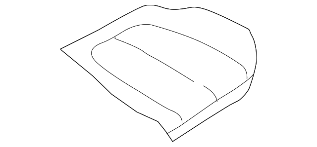91175936 Деталь SEAT COVER, RIGHT