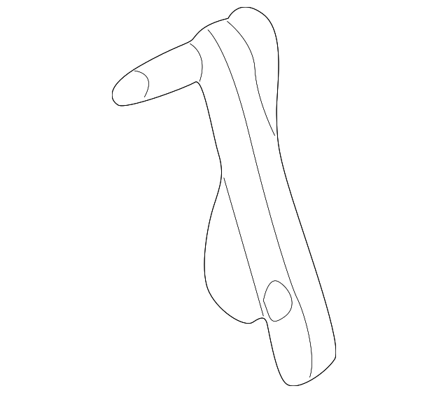 91175031 Деталь INNER COVER, LEFT