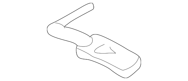 91175024 Деталь RELEASE HANDLE, LEFT