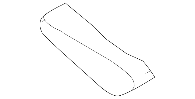 91175006 Деталь SEAT CUSHION PAD, RIGHT