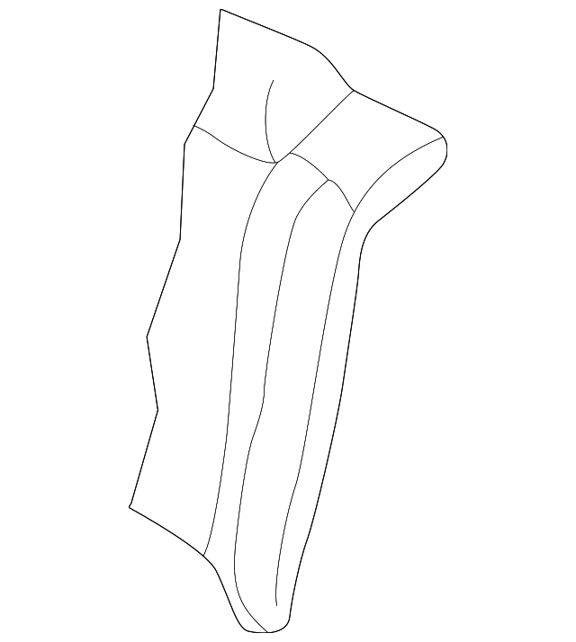 TAY18835YB27 Деталь SEAT BACK PAD