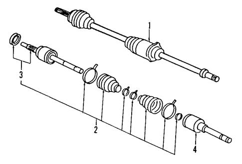 Quest AXLE SHAFTS & JOINTS