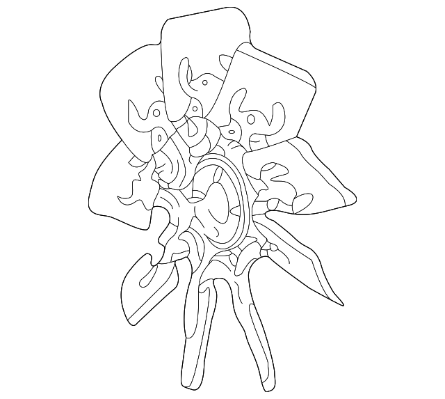 F81Z8600KA Деталь FAN BLADE