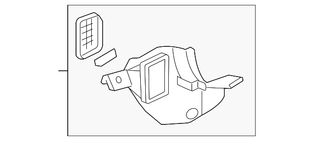 3L8Z-7802345-AAB Деталь COWL TRIM, LEFT