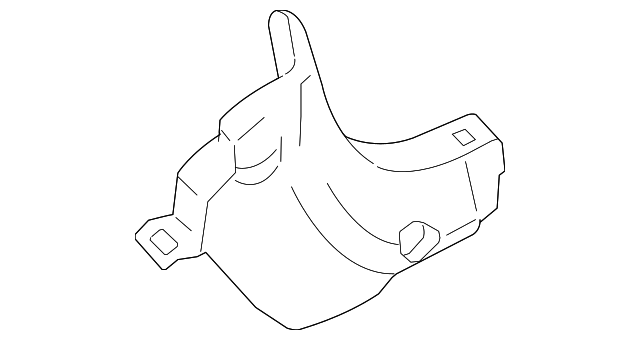 3L8Z-7802344-AAA Деталь COWL TRIM, RIGHT