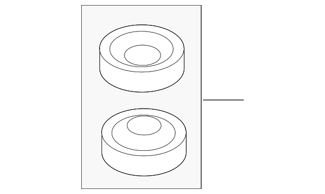 4181263J00 Деталь SHOCK BUSHING, RIGHT