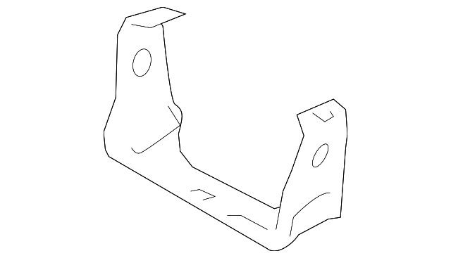 84632-3K000 Деталь FRONT BRACKET