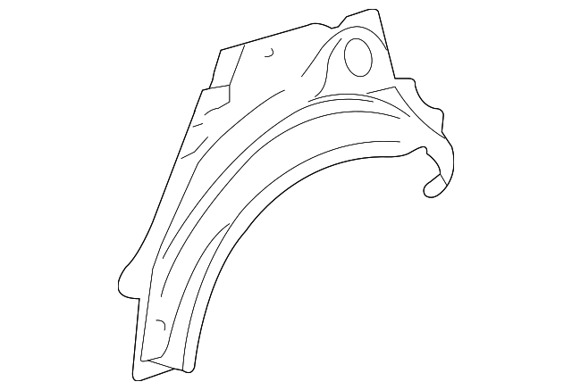 61631-52140 Деталь OUTER WHEELHOUSE, RIGHT