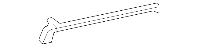 5020840AE Деталь UPPER W'STRIP, RIGHT