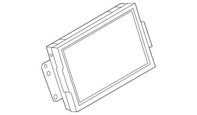 DB5Z10D885FA Деталь DISPLAY UNIT