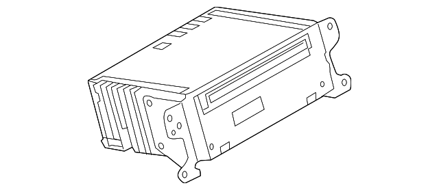 EB5Z18C869BA Деталь AM/FM CD