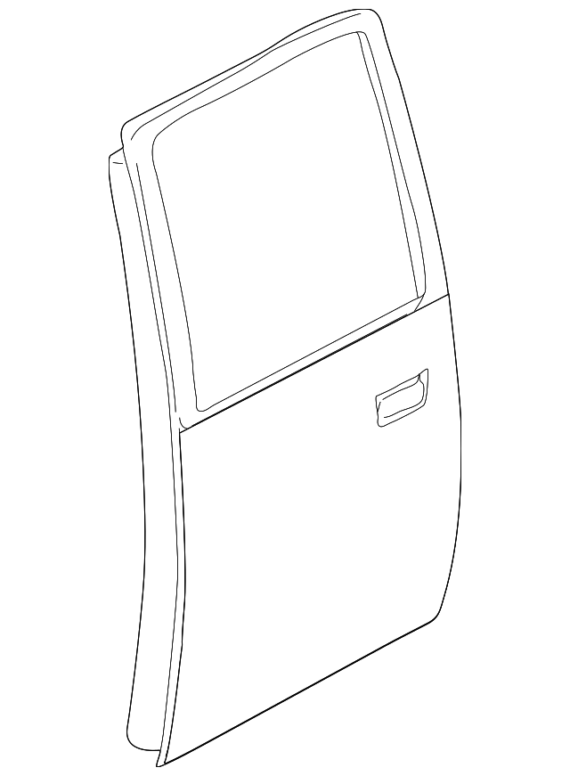 82100-9Z730 Деталь DOOR SHELL, RIGHT