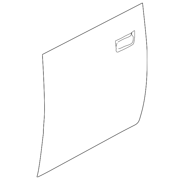 82152-9Z730 Деталь OUTER PANEL, RIGHT
