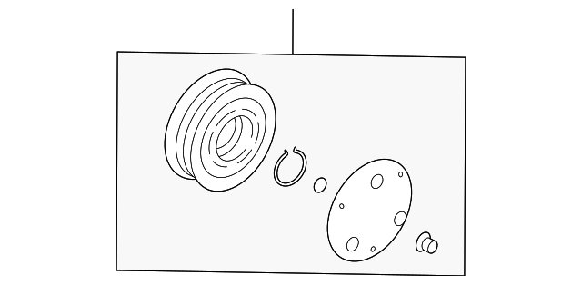 38900-PZA-004 Деталь CLUTCH SET, COMPRESSOR
