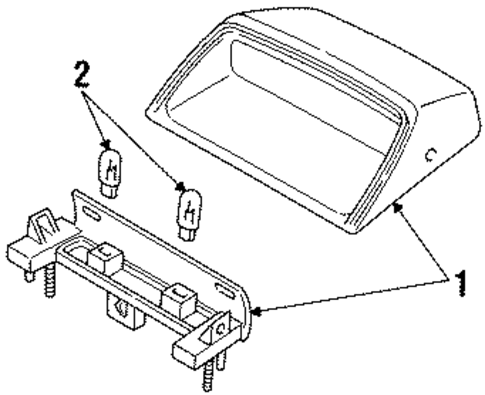 Crown Victoria BULBS - CHASSIS 2