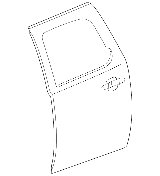 20773440 Деталь OUTER PANEL, LEFT
