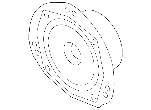 86301FA230 Деталь SPEAKER, LEFT