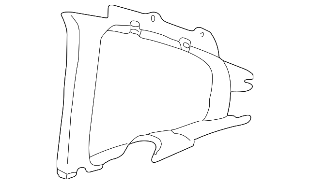 3B5-868-594-C-KTC Деталь TRIM PLATE, RIGHT