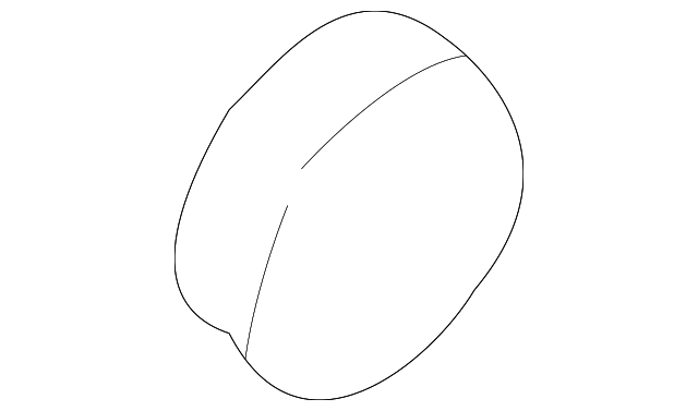0K53A-58332CY Деталь HANDLE BEZEL CAP, RIGHT