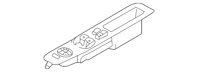 0K54D-66350CY Деталь WINDOW SWITCH, LEFT