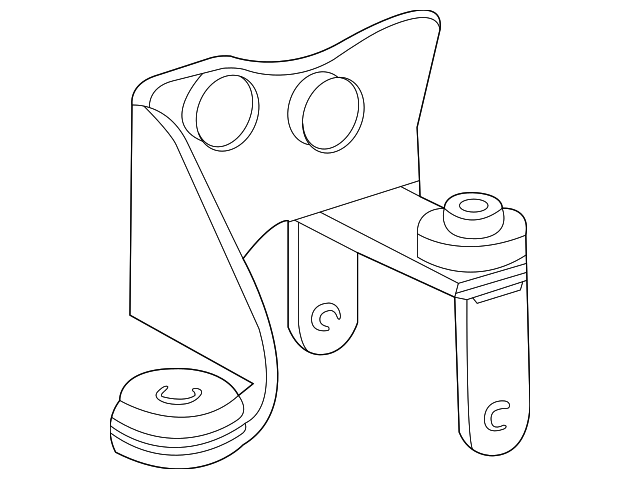 9W7Z-2C304-A Деталь MOUNT BRACKET
