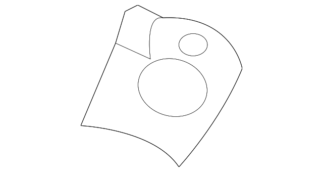 8H0-853-150-A REVEAL MOLDING CLIP, LEFT