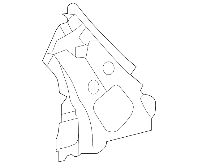 61731-52250 Деталь INNER PILLAR, RIGHT
