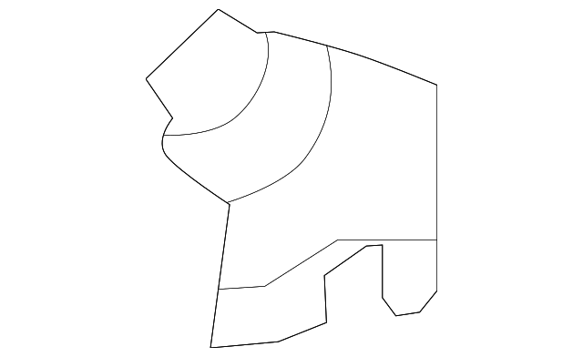 61768-52200 Деталь REINF BRACKET, RIGHT