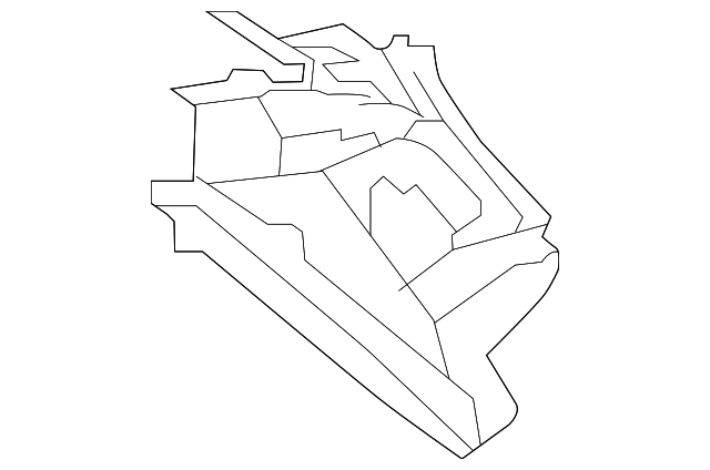 61733-52050 Деталь INNER PILLAR, RIGHT