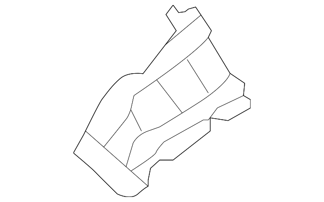 61766-52160 Деталь REINF BRACKET, RIGHT