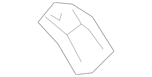 61753-52020 Деталь INNER WHEELHOUSE RETAINER, RIGHT