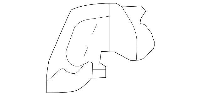 61691-0D020 Деталь REINF BRACKET, RIGHT