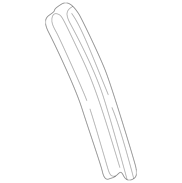10299394 Деталь WEATHERSTRIP RETAINER, RIGHT