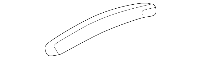 10313370 Деталь UPPER W'STRIP, LEFT