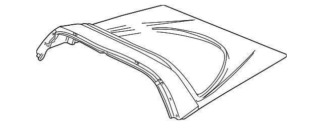10289224 Деталь REAR PANEL