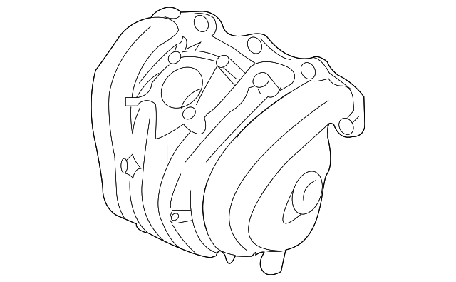 12587878 Деталь INTAKE MANIFOLD