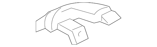 75535-AA010 Деталь UPPER MOLDING, RIGHT