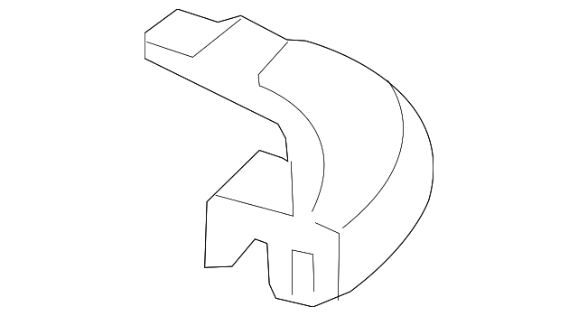 75536-AA010 Деталь UPPER MOLDING, LEFT