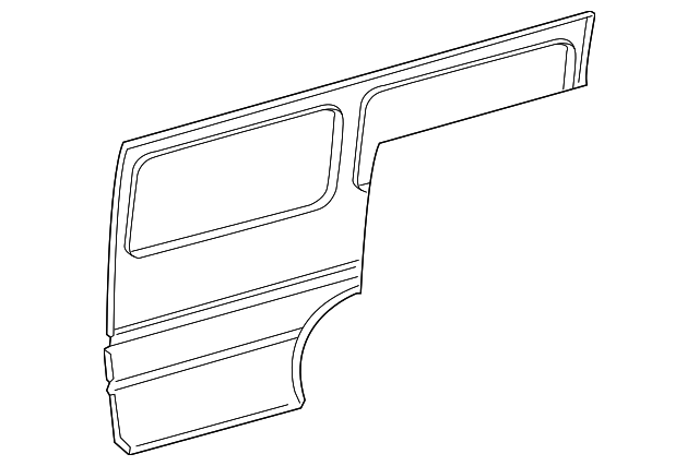 5104223AA Деталь REAR OUTER PNL, RIGHT