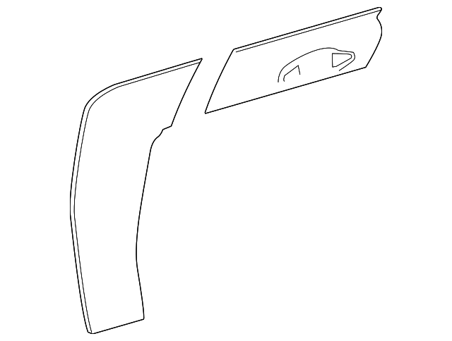 67113-12340 Деталь OUTER PANEL, RIGHT