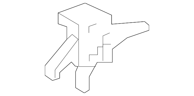67385-12010 Деталь DOOR SHELL BRACKET, RIGHT