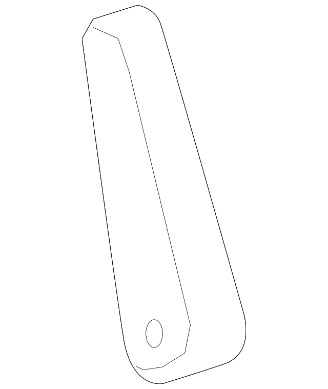 22785451 Деталь ARMREST, LEFT
